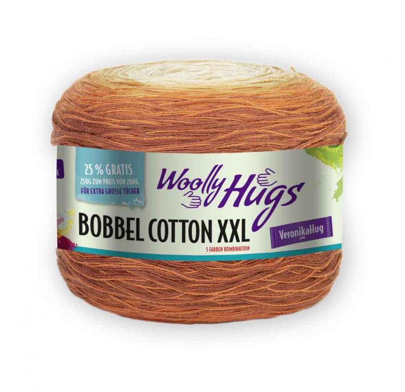 Bobbel Cotton XXL Farbe 602 curry rot