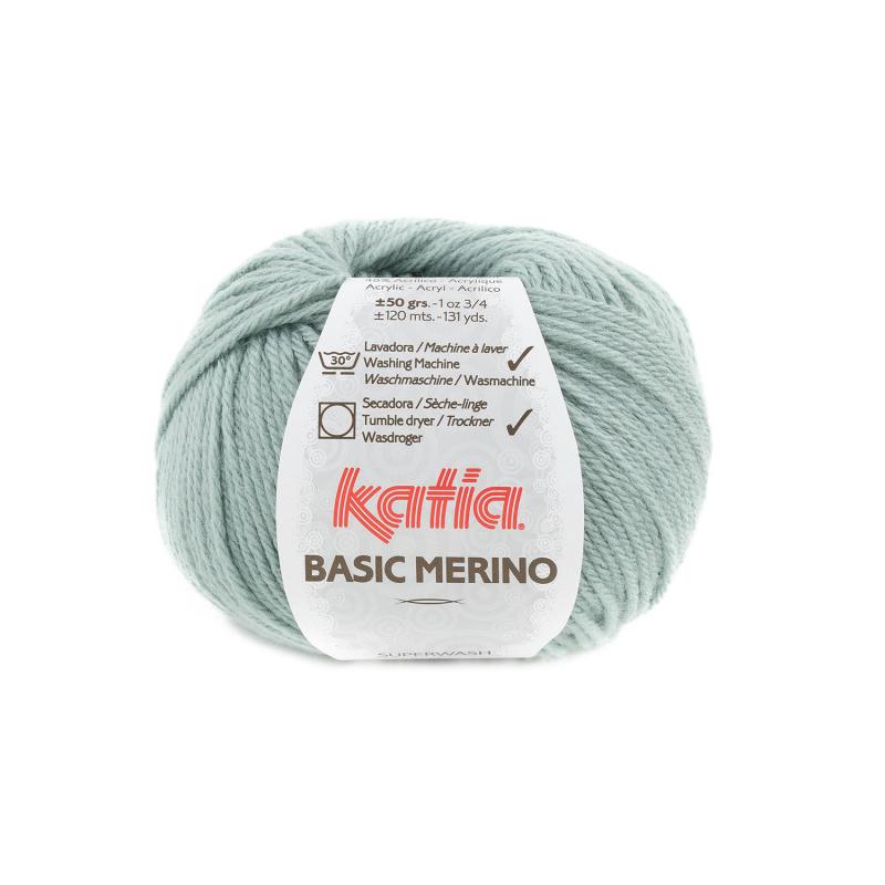 Basic Merino Farbe 80 weißgrün
