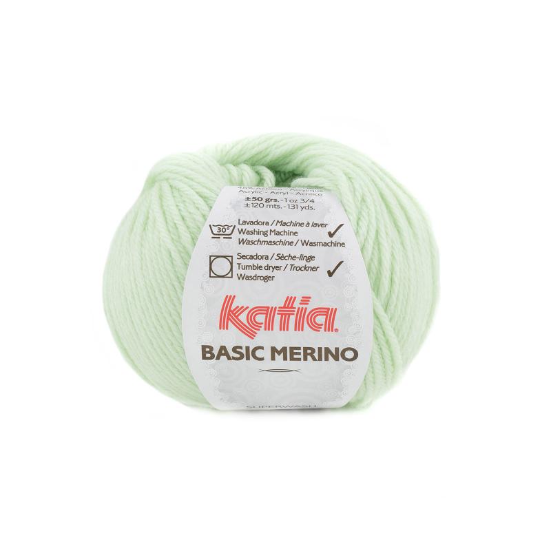 Basic Merino Farbe 85 sehr hellgrün