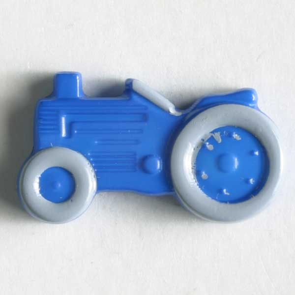 Traktor blau