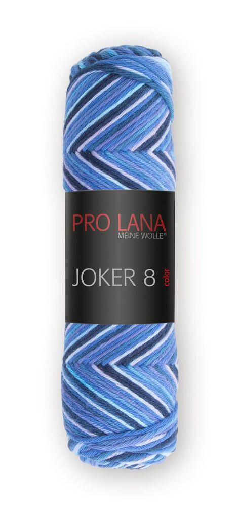 Joker 8 color Farbe 533 blau-meliert