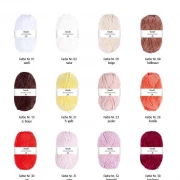 Chenille Farbe 31 rosa