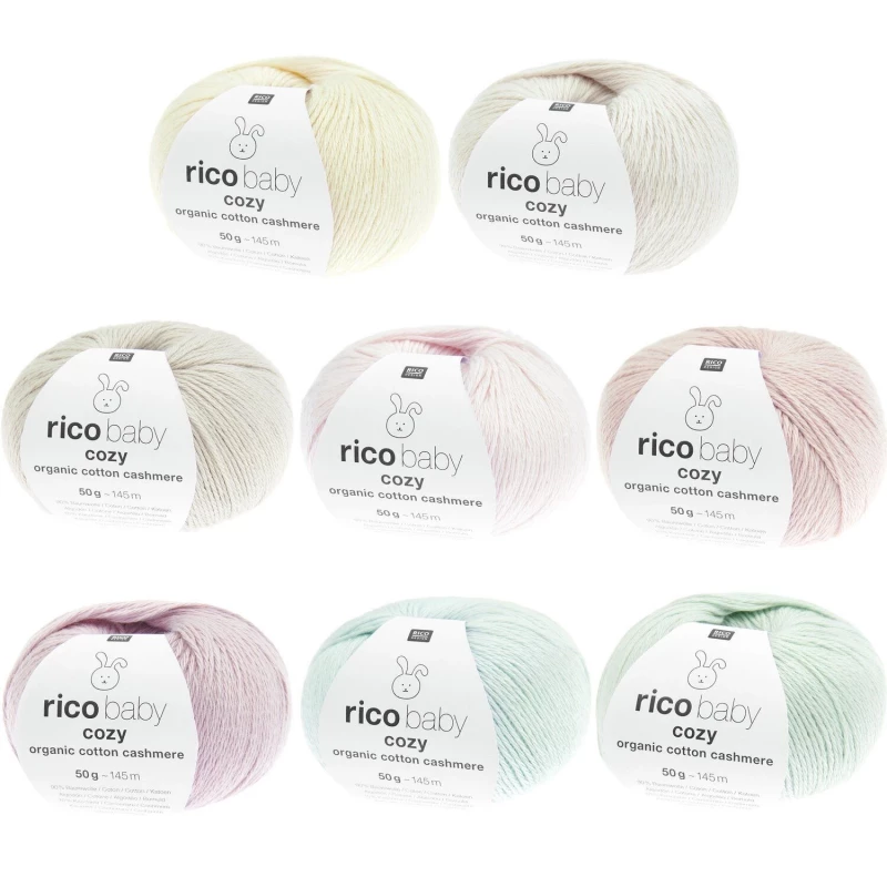 Baby Cozy Organic Cotton Cashmere Farbe 011 salbei