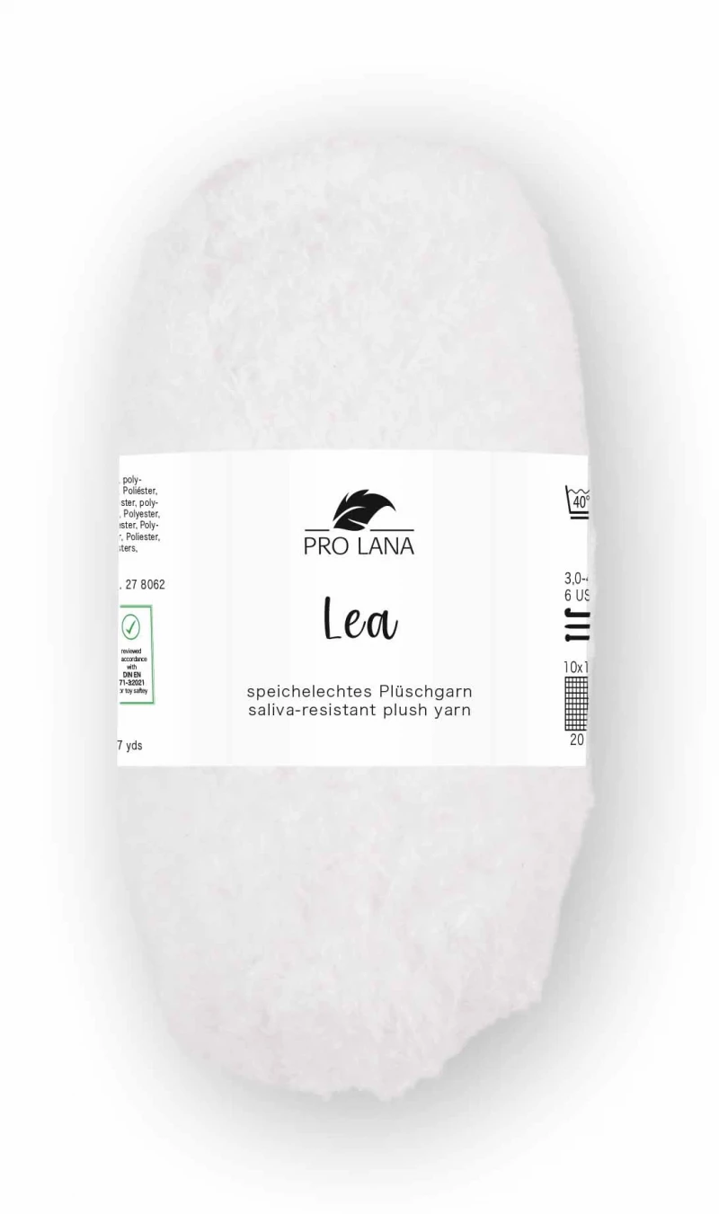 Lea (Teddygarn) Farbe 01 weiß