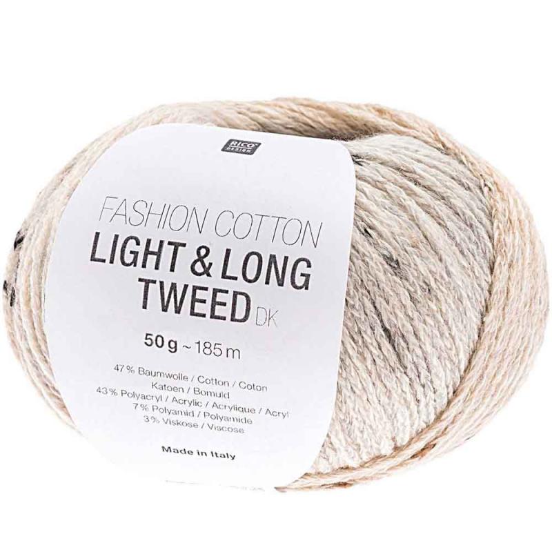 Fashion Light & Long Tweed Farbe 002 lachs-hellblau