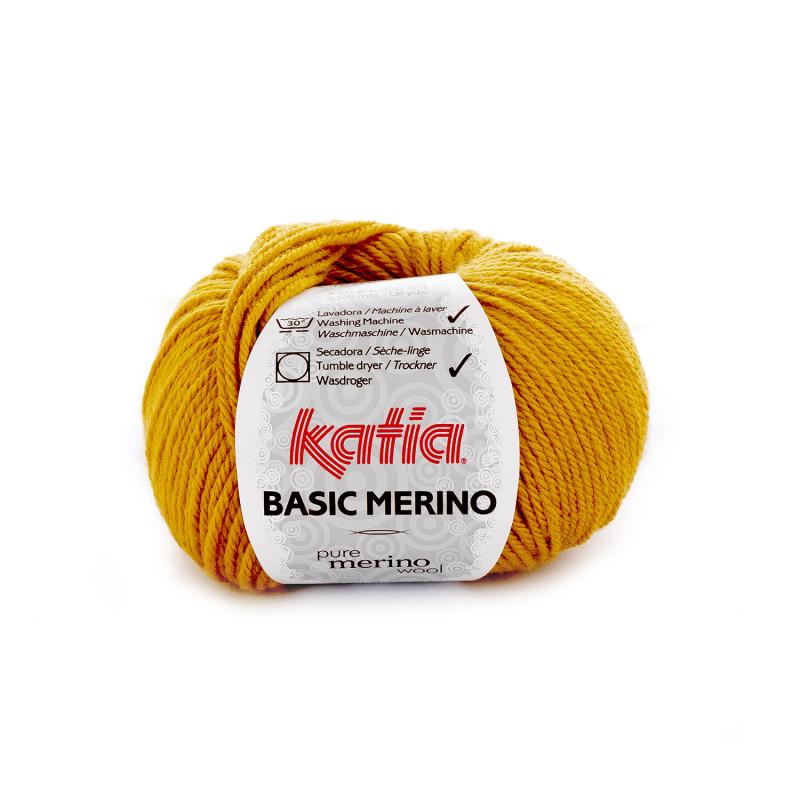 Basic Merino Farbe 41 senfgelb