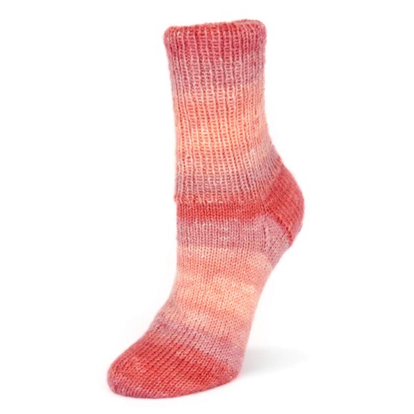 Flotte Socke Cashmere-Merino Farbe 1329 apricot-lachs-rosa