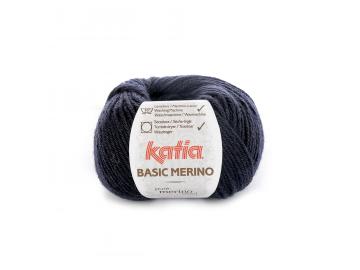 Basic Merino Farbe 5 sehr dunkelblau