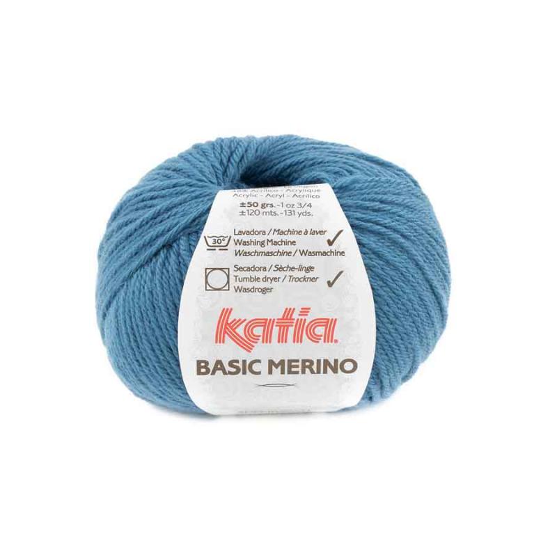 Basic Merino Farbe 81 grünblau