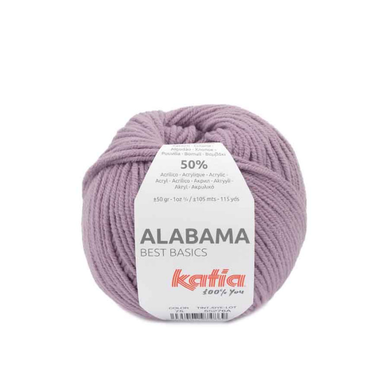 Alabama Farbe 75 pastellviolett