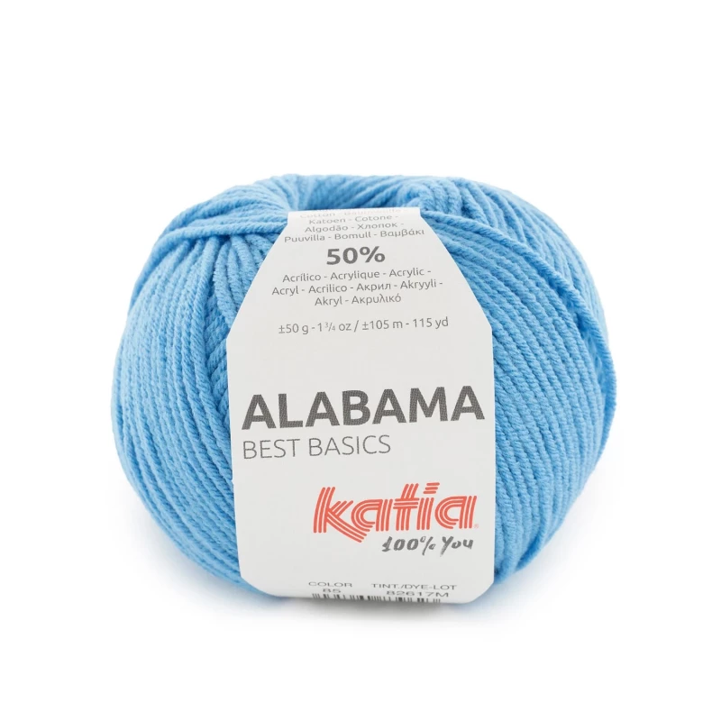 Alabama Farbe 85 himmelblau