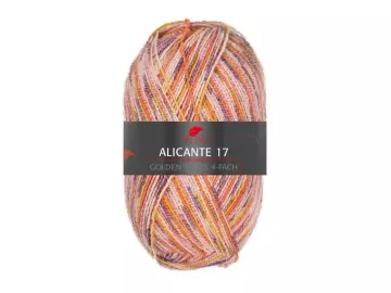 Alicante 15 Farbe 999 hellrot-natur