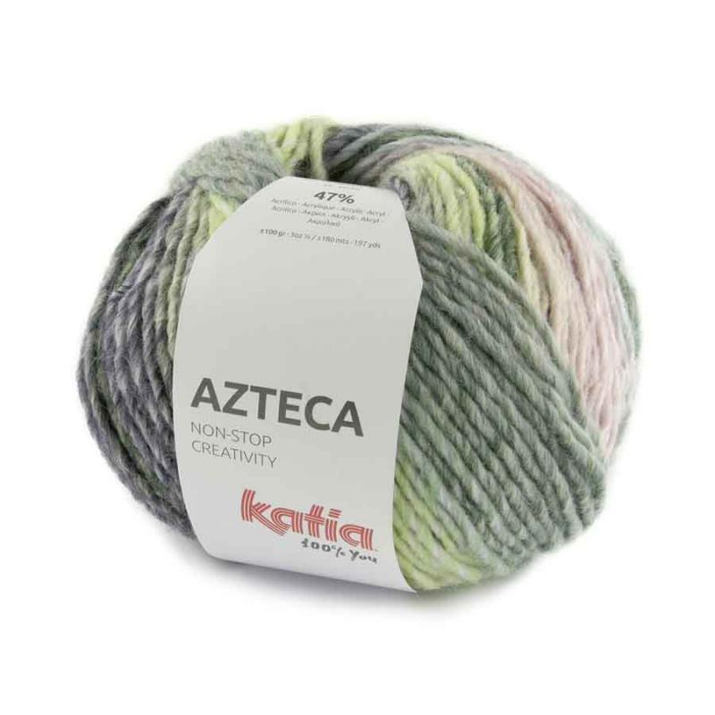 Azteca Farbe 7879 smaragdgrün-violett