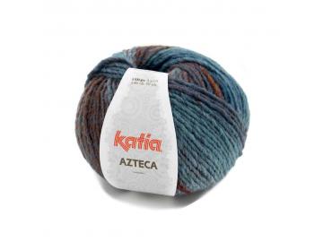 Azteca Farbe 7872 blau-rostrot-braun