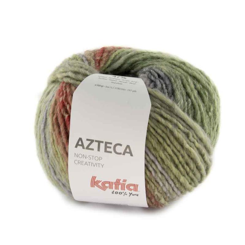 Azteca Farbe 7881 hellgrün-hellviolett