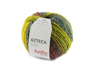 Azteca Farbe 7884 türkis-gelb-blaugrün