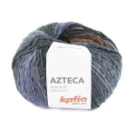 Azteca Farbe 7885 grünblau-khaki-orange
