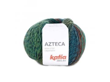 Azteca Farbe 7891 smaragdgrün-weinrot