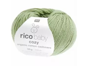 Baby Cozy Organic Cotton Cashmere Farbe 011 salbei