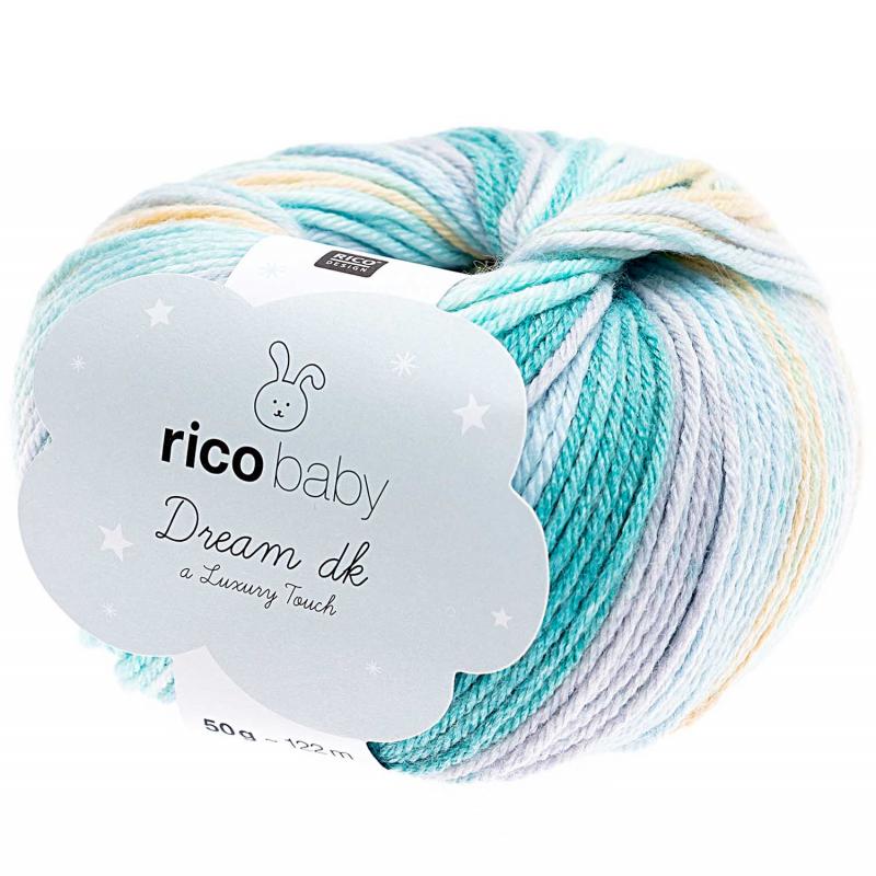 Baby-Dream dk Color Farbe 006 türkis-mix