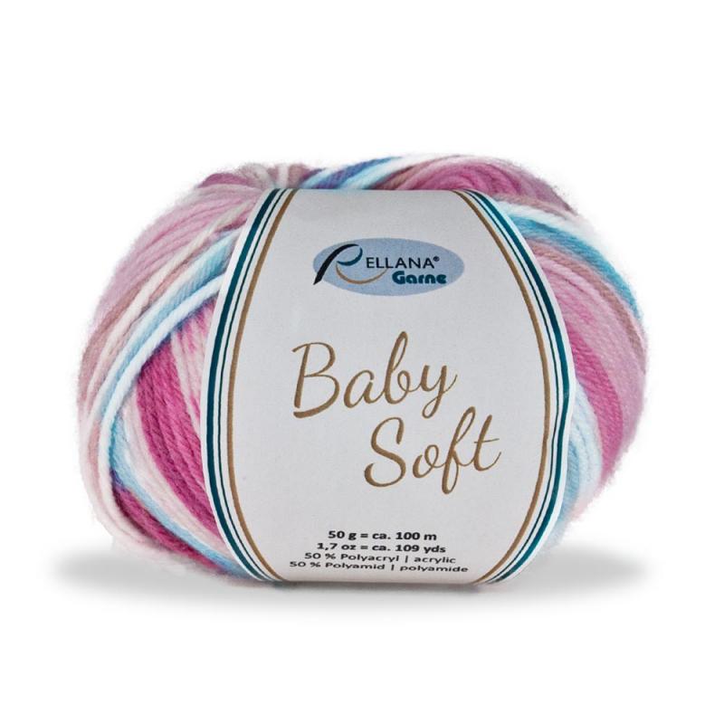 Baby Soft Farbe 102 rosa-blau-pink-beige