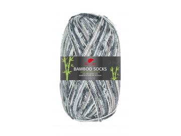 Bamboo Socks color Farbe 965 schwarz-grau-color