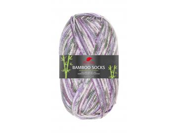 Bamboo Socks color Farbe 968 flieder-grau-color