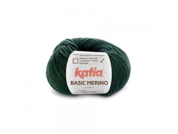 Basic Merino Farbe 15 sehr dunkelgrün