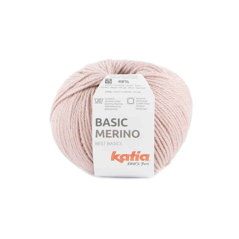 Basic Merino Farbe 91 perlrosa