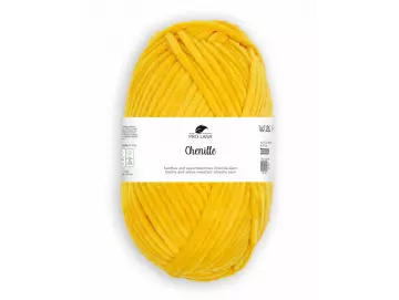 Chenille Farbe 22 sonnengelb