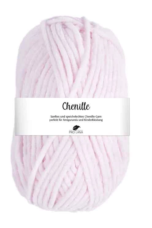 Chenille Farbe 31 rosa