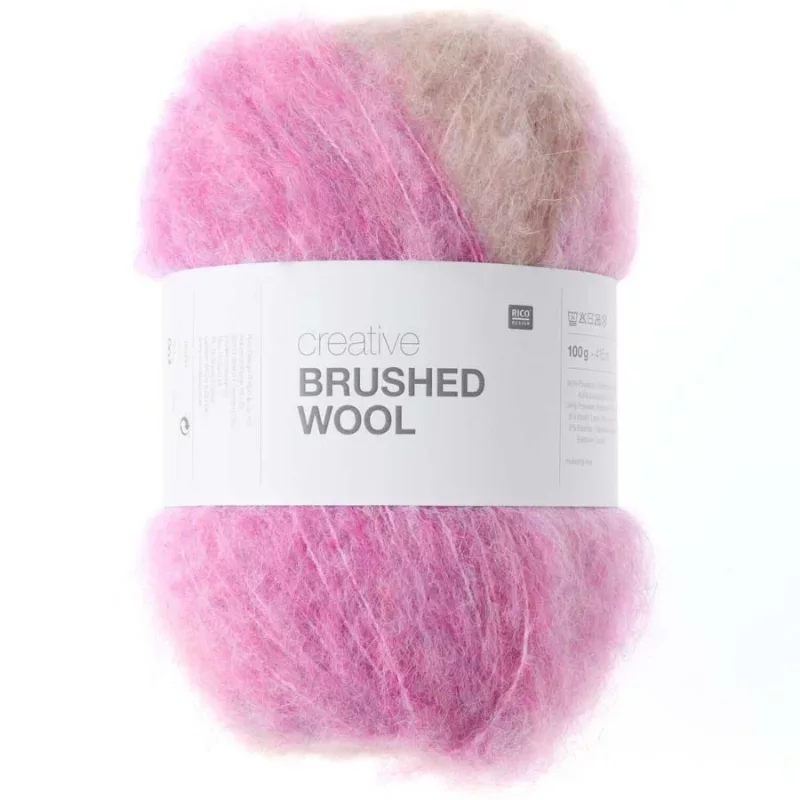 Creat. Brushed Wool Farbe 002 roses