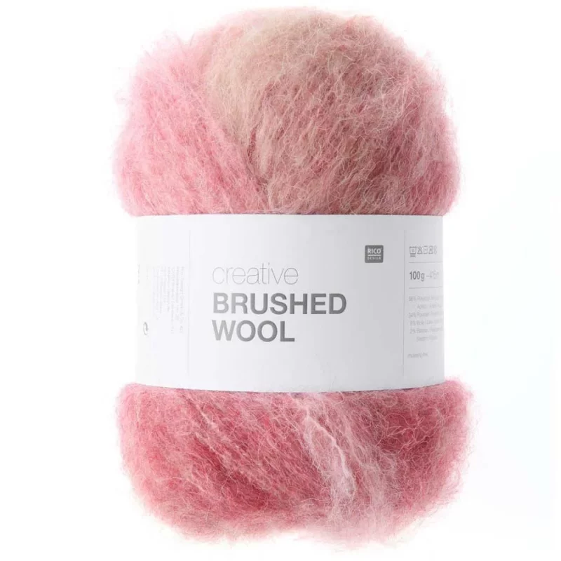 Creat. Brushed Wool Farbe 003 berries