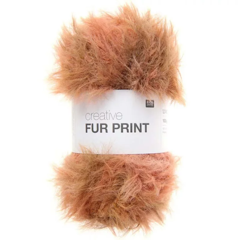 Creat. Fur Print Farbe 001 earthy browns
