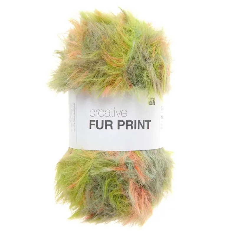 Creat. Fur Print Farbe 004 fresh colours