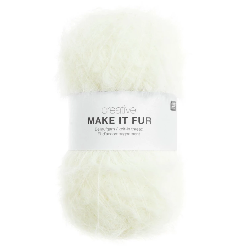 Creative Make it Fur Farbe 001 weiß