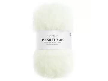 Creative Make it Fur Farbe 001 weiß