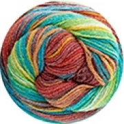 Fair Cotton Stretch Farbe 104 grün-rot-blau-gelb