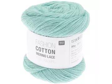 Fashion Cotton Merino Lace uni Farbe 006 petrol