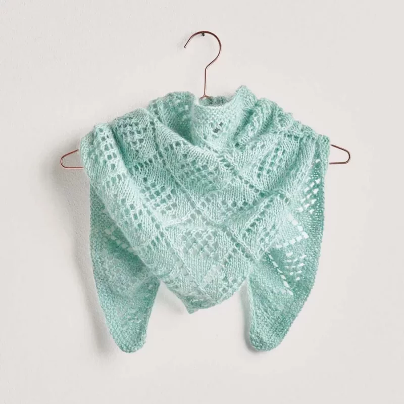 Fashion Cotton Merino Lace uni Farbe 006 petrol