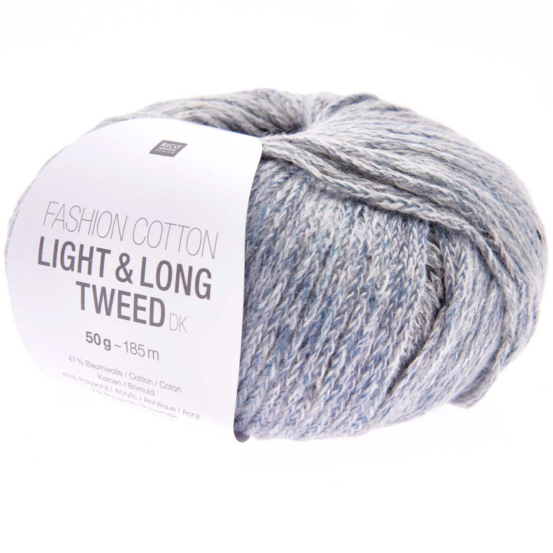 Fashion Light & Long Tweed Farbe 018 indigo