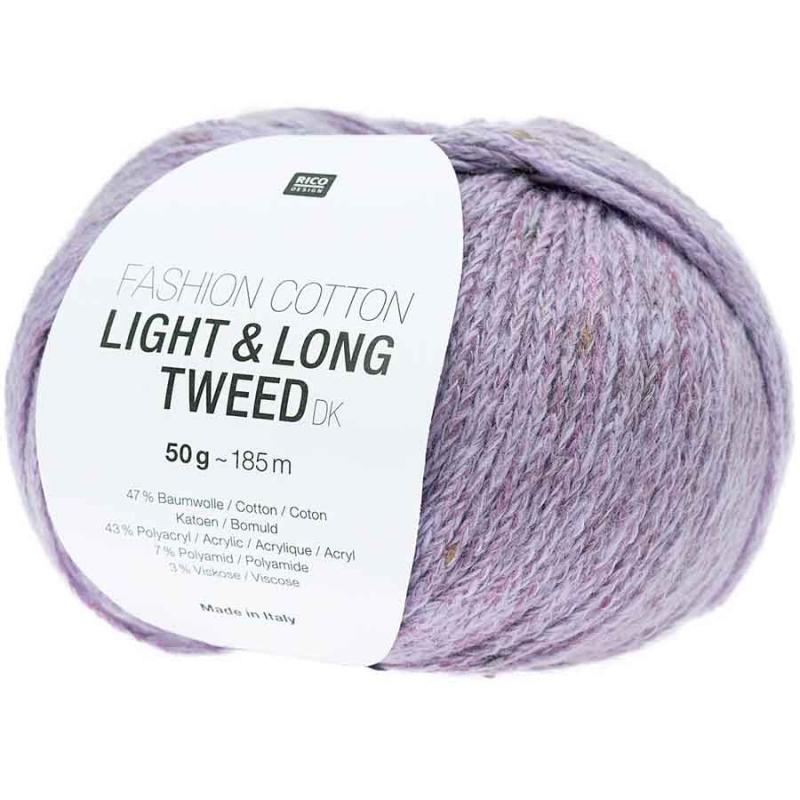 Fashion Light & Long Tweed Farbe 014 lila