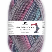 GS Silvretta Merino Extrafein Farbe 444.02 grau-türkis-rot