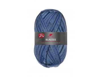 Golden Socks Blausee Farbe 368.11 dunkelblau-meliert