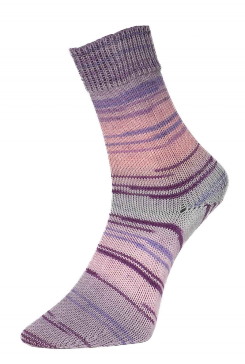Golden Socks Blausee Farbe 368.12 rose-grau-meliert