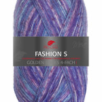 Golden Socks Fashion S Farbe 983 lila-blau
