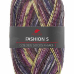 Golden Socks Fashion S Farbe 984 grau-aubergine