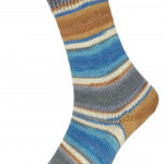 Golden Socks Feldsee Farbe 624 beige-blau
