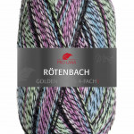 Golden Socks Rötenbach Farbe 643 blau-grün-pink