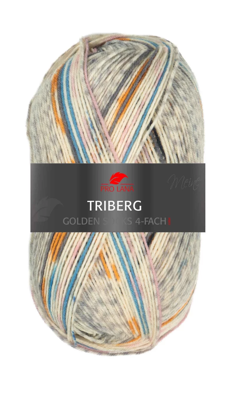 Golden Socks Triberg Farbe 663 schwarz-bunt